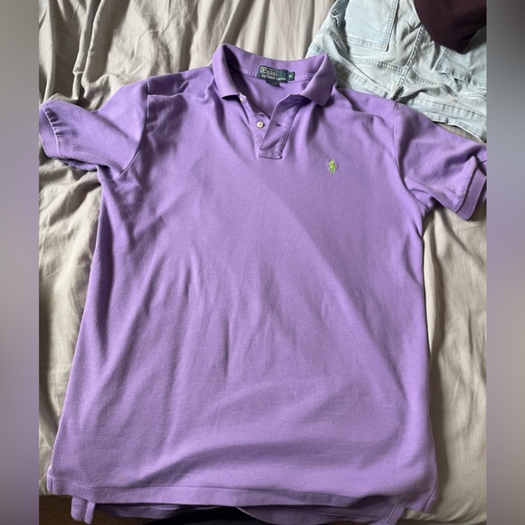 Purple polo tee - Picture 1 of 3